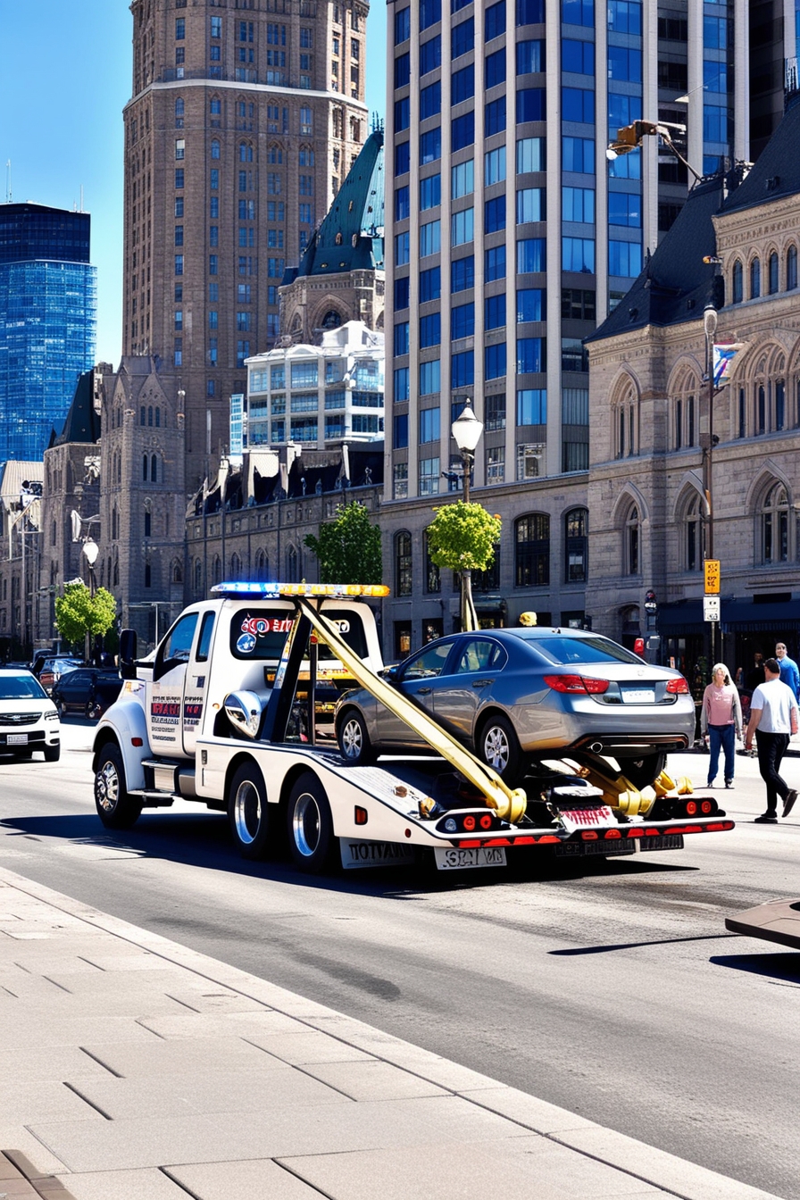 towing downtown